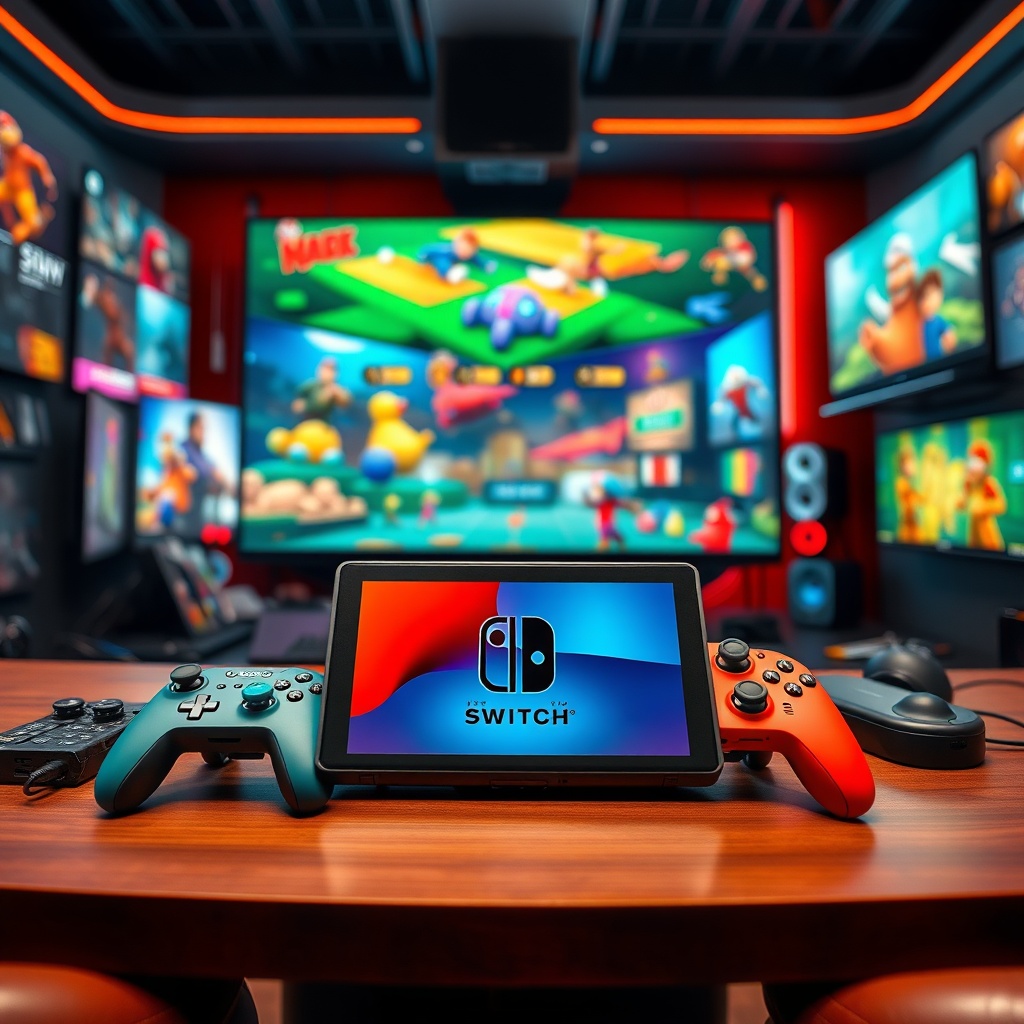 El Nintendo Switch Alan Firmalar